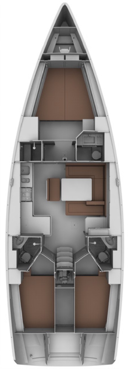 Bavaria Yachtbau Bavaria Cruiser 45 - 3 cab. Shoogle