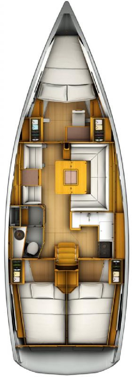 Jeanneau Sun Odyssey 419 - 3 cab. Foxy