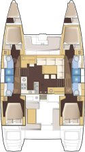 Lagoon-Bénéteau Lagoon 450 F - 4 + 1 cab. Isma