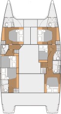 Fountaine Pajot Fountaine Pajot Saba 50 - 6 + 1 cab. Princess Aphrodite
