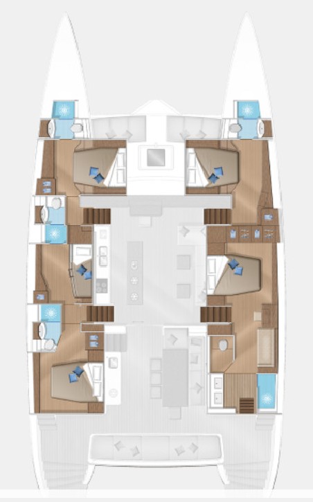 Lagoon-Bénéteau Lagoon 620 - 5 cab. Atlantis