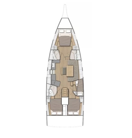 Bénéteau Oceanis 46.1 - 4 + 1 cab. Esperanza