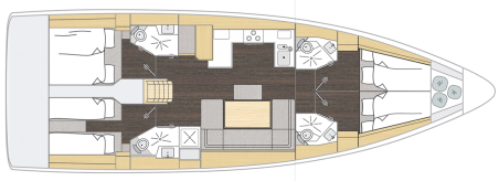 Bavaria Yachtbau Bavaria C46 - 4 cab. Kybele