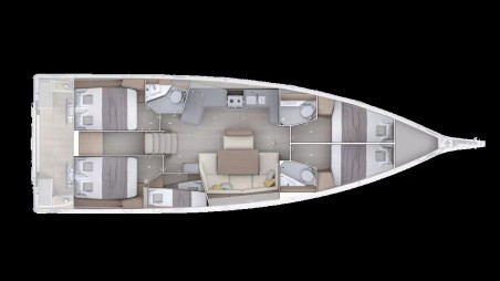 Bénéteau Oceanis 47 - 4 cab. Aura