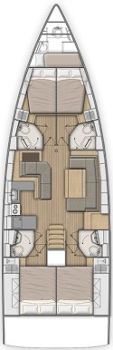 Bénéteau Oceanis 51.1 Living in sea - 2
