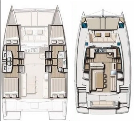 Catana Group Bali 4.1 - 4 + 1 cab. Iris