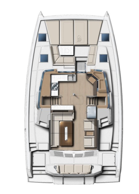 Catana Group Bali 4.4 - 4 + 1 cab. La Calma