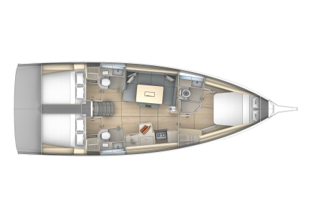Dufour Yachts Dufour 41 - 3 cab. Yin Yang