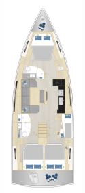 Hanse Yachts Hanse 460 - 4 cab. Rubi