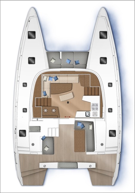 Lagoon-Bénéteau Lagoon 42 - 4 + 2 cab. Lizzy II
