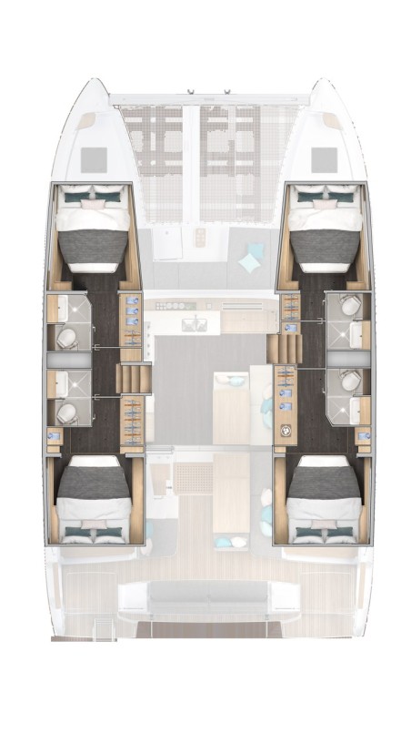 Lagoon-Bénéteau Lagoon 43 - 4 + 2 cab. Fox