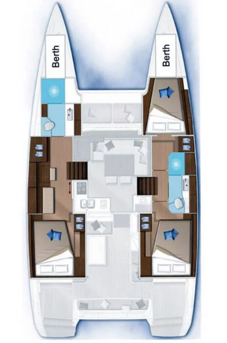 Lagoon-Bénéteau Lagoon 40 - 3 + 2 cab Lubina