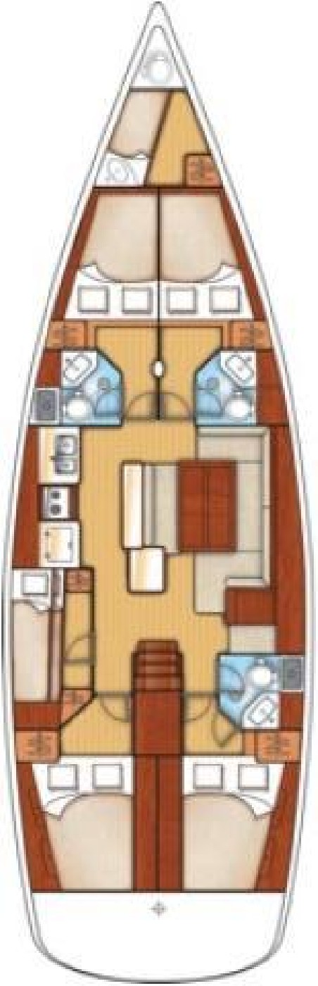 Bénéteau Oceanis 50 Family - 5 + 1 cab. La Stella