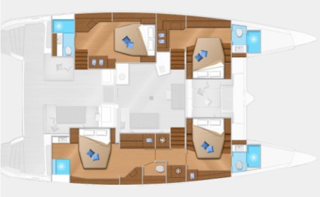 Lagoon 52 F | Yacht Charter Turkey | Travelboat