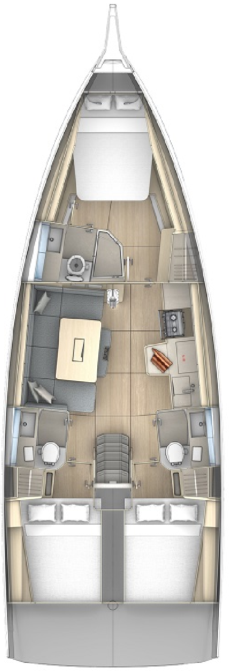 Dufour Yachts Dufour 41 - 3 cab. Luka