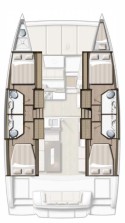 Catana Group Bali 4.2 - 4 + 1 cab. Bella Luna