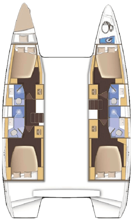 Lagoon-Bénéteau Lagoon 42 - 4 + 1 cab. Rosa Dei Venti