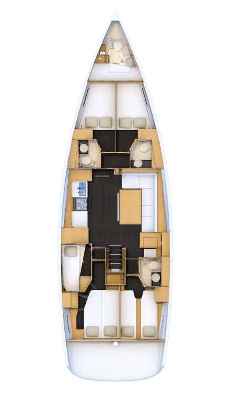 Jeanneau Jeanneau 54 - 5 + 1 cab. Celena IV