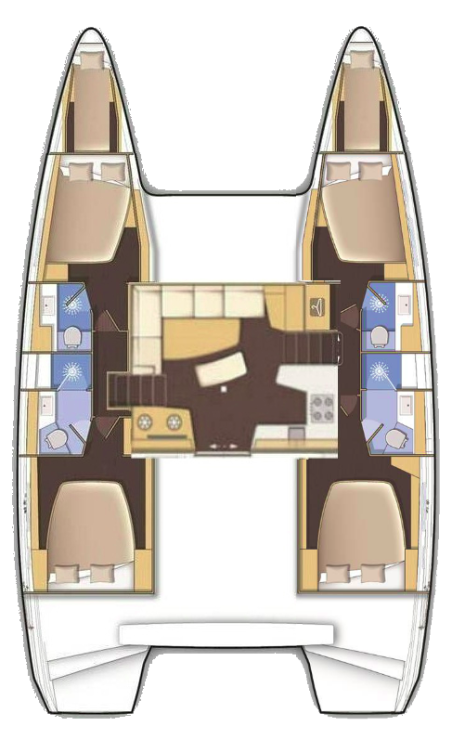 Lagoon-Bénéteau Lagoon 42 - 4 + 2 cab. Anemi