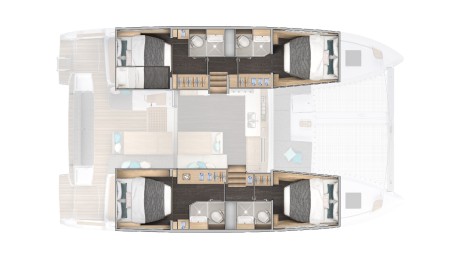 Lagoon-Bénéteau Lagoon 43 - 4 + 2 cab. Michelangelo