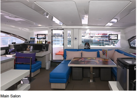 Leopard Catamarans / Robertson & Caine Leopard 51 PC - 4 + 2 cab. Paradise Sea