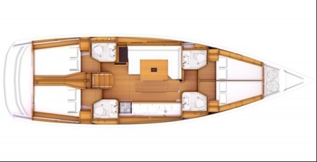 Jeanneau Sun Odyssey 479 - 4 cab. Happy Hippo