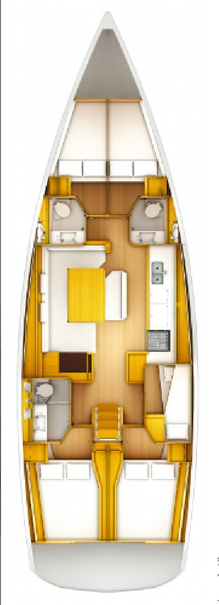 Jeanneau Sun Odyssey 519 - 5 cab. Unique I