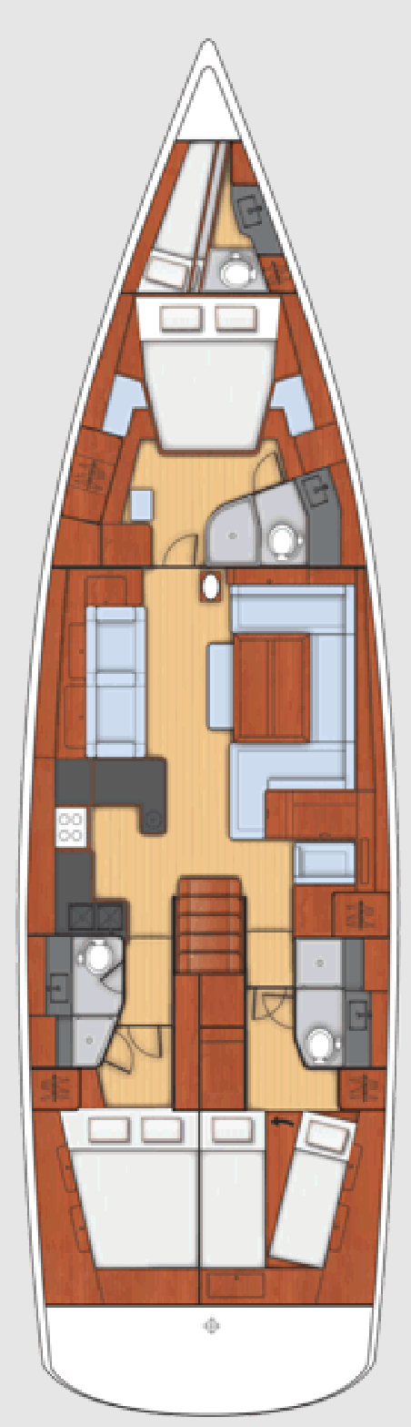 Bénéteau Oceanis 60 - 3 + 1 cab. Ultreya