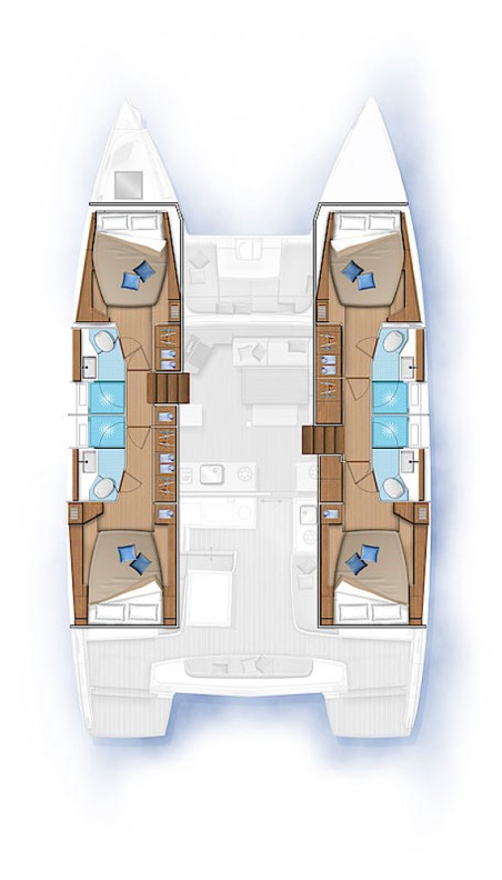 Lagoon-Bénéteau Lagoon 46 - 4 + 1 cab. Mira