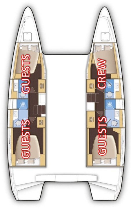 Lagoon-Bénéteau Lagoon 42 - 3 + 1 cab. Aura