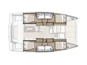 Catana Group Bali 4.2 - 4 + 1 cab. White Pearl