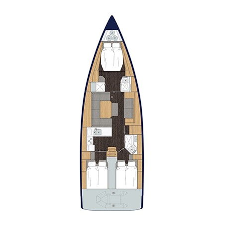 Bavaria Yachtbau Bavaria C45 - 3 cab. Efix