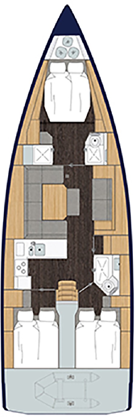 Bavaria Yachtbau Bavaria C45 - 3 cab. Galini