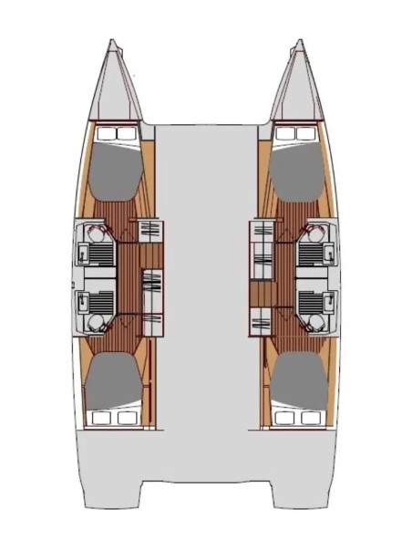 Fountaine Pajot Fountaine Pajot Astrea 42 - 4 + 2 cab. Le Bart