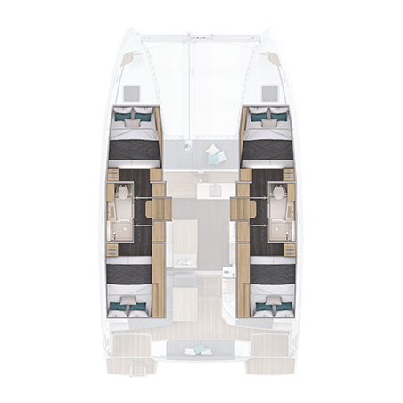 Lagoon-Bénéteau Lagoon 38 - 4 + 2 cab. Anthia