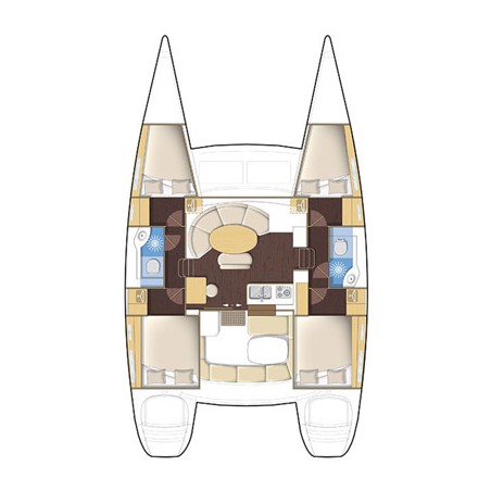 Lagoon-Bénéteau Lagoon 380 - 4 cab. Chrysa