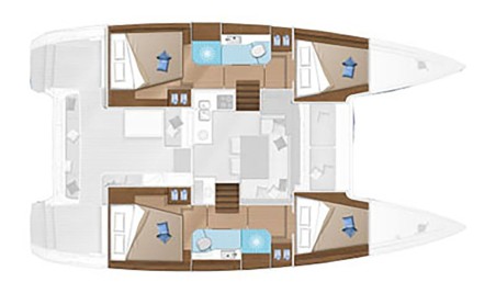 Lagoon-Bénéteau Lagoon 40 - 4 + 2 cab Esterel