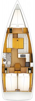 Jeanneau Sun Odyssey 379 Oyster Shell