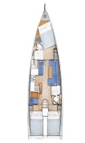 Jeanneau Sun Odyssey 410 - 3 cab. Vague