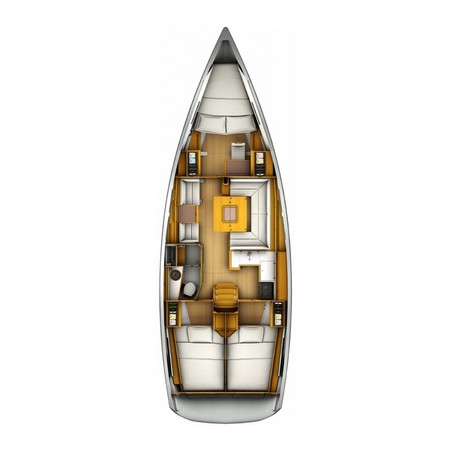 Jeanneau Sun Odyssey 419 - 3 cab. Coconut