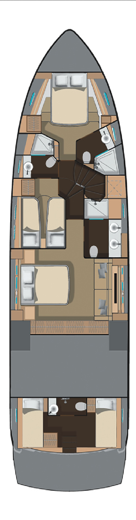 Numarine 62 Flybridge | Czarter jachtu Turcja | Travelboat