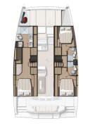 Bali 4.4 | Czarter jachtu Bahamy | Travelboat - 2