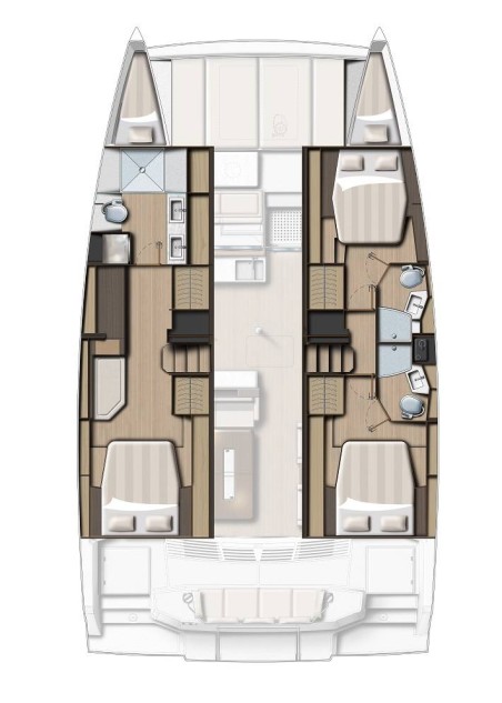 Catana Group Bali 4.4 - 3 + 1 cab. Relentless