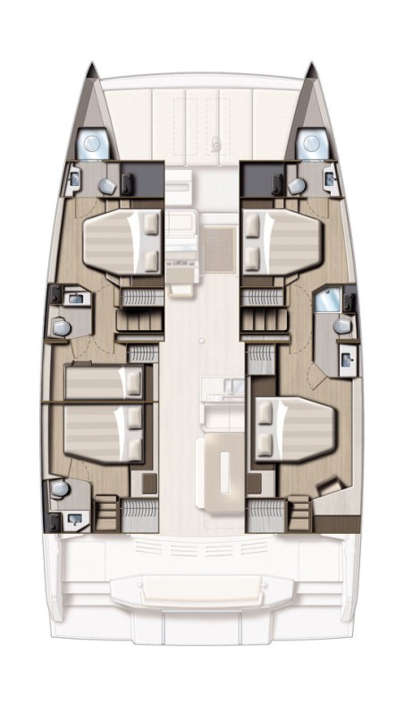 Catana Group Bali 4.8 - 5 cab. On Point