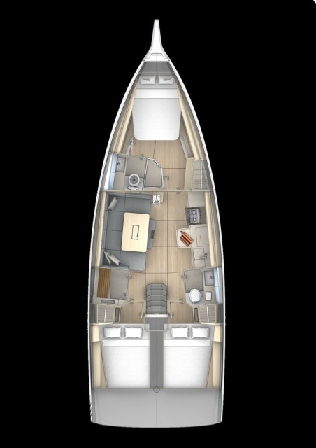 Dufour Yachts Dufour 430 - 3 cab. Sunshine Daydream